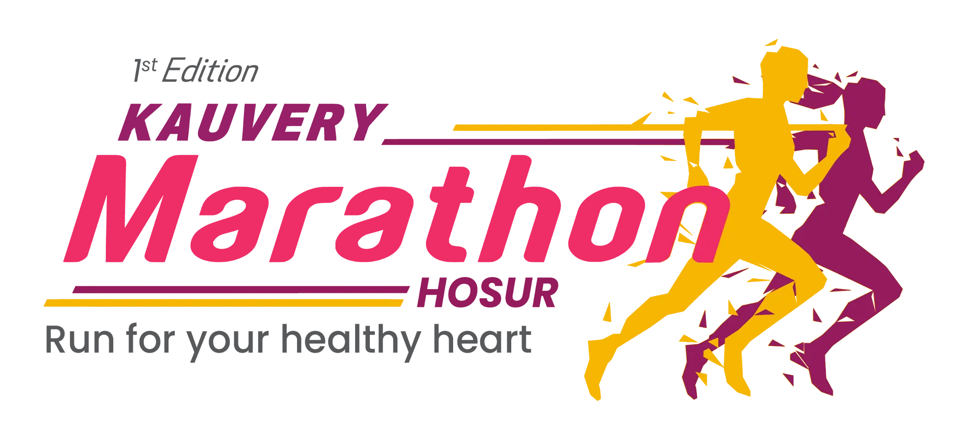 Kauvery hosur Marathon Logo